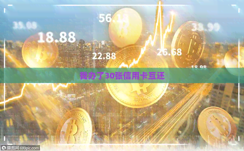我办了30张信用卡互还
