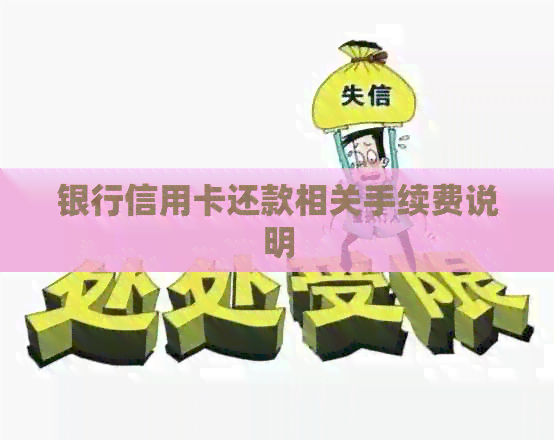 银行信用卡还款相关手续费说明