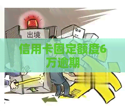信用卡固定额度6万逾期
