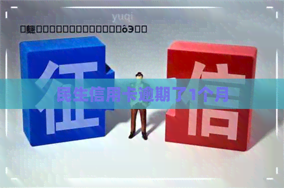 民生信用卡逾期了1个月