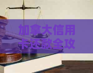 加拿大信用卡还款全攻略：如何在中国逾期款项及时处理？