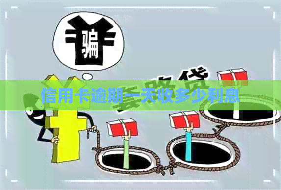 信用卡逾期一天收多少利息
