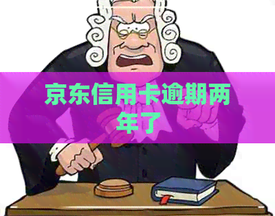 京东信用卡逾期两年了