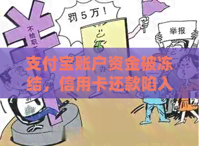 支付宝账户资金被冻结，信用卡还款陷入困境怎么办？