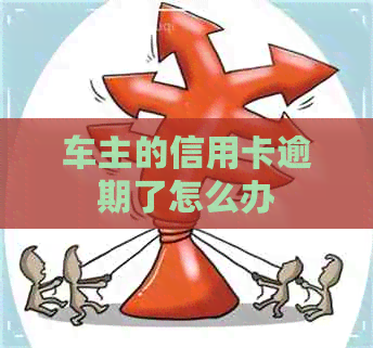 车主的信用卡逾期了怎么办