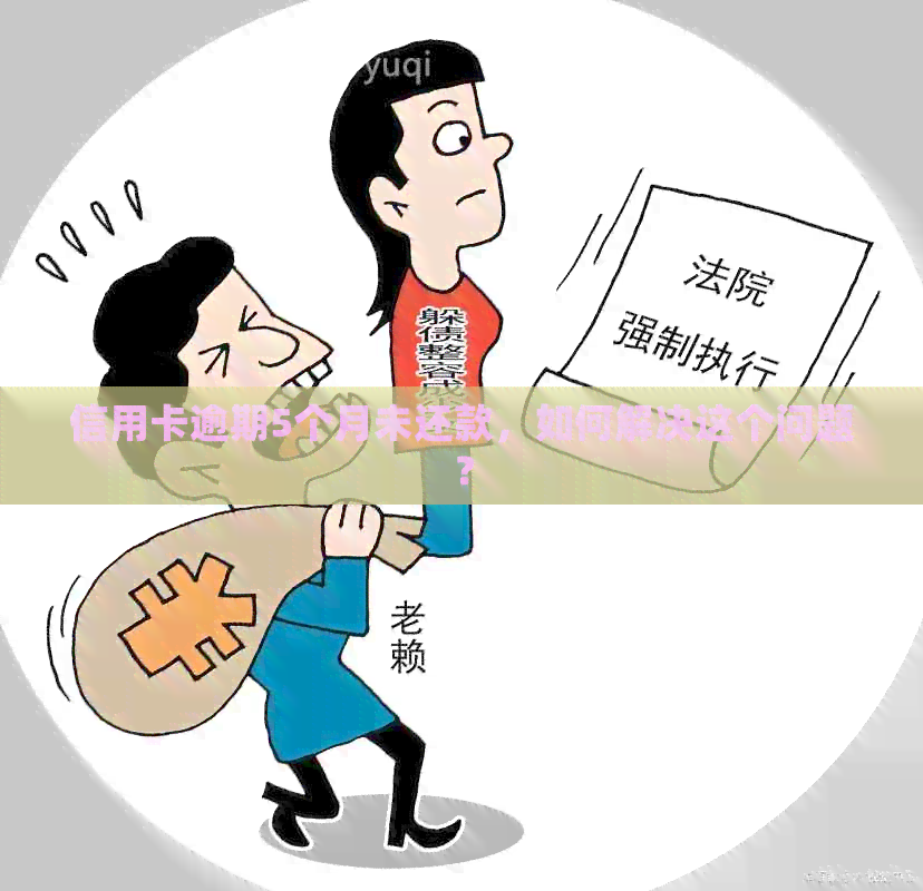 信用卡逾期5个月未还款，如何解决这个问题？