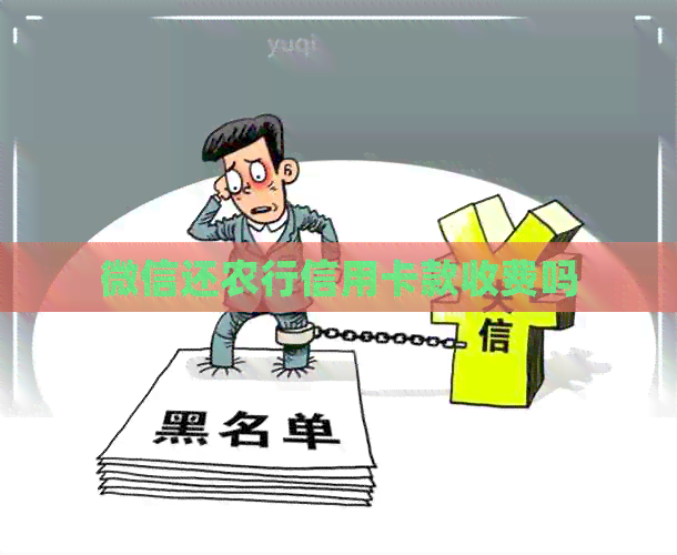 微信还农行信用卡款收费吗