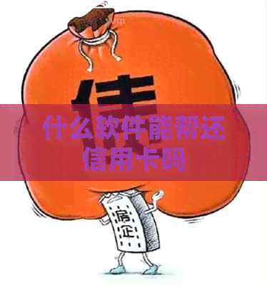 什么软件能帮还信用卡吗