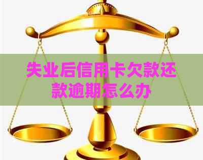 失业后信用卡欠款还款逾期怎么办