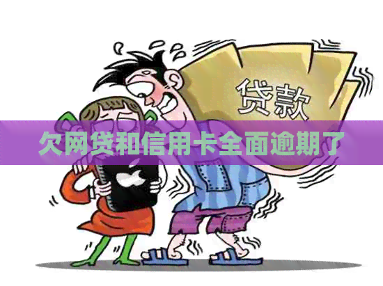 欠网贷和信用卡全面逾期了