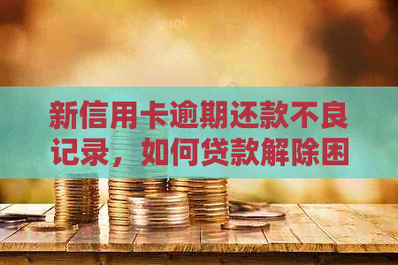 新信用卡逾期还款不良记录，如何贷款解除困境？