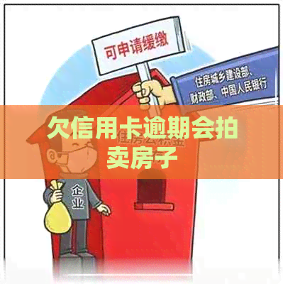 欠信用卡逾期会拍卖房子