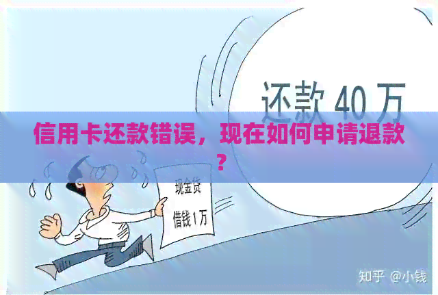 信用卡还款错误，现在如何申请退款？