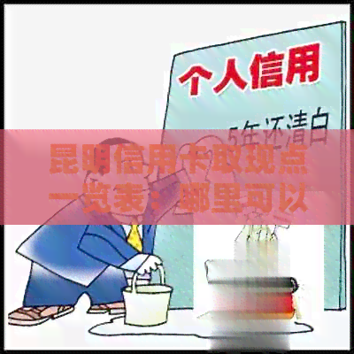 昆明信用卡取现点一览表：哪里可以安全、便捷地信用卡？