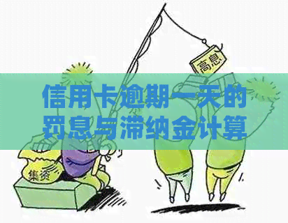 信用卡逾期一天的罚息与滞纳金计算：详细标准及影响