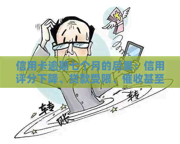 信用卡逾期七个月的后果：信用评分下降、贷款受限、甚至诉讼