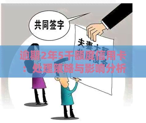 逾期2年5千额度信用卡:处理策略与影响分析 逾期2年5千额度信用卡:处理策略与影响分析