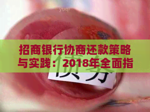 招商银行协商还款策略与实践：2018年全面指南