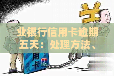 业银行信用卡逾期五天：处理方法、影响和解决方案全面解析