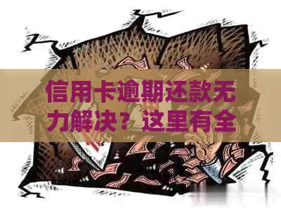 信用卡逾期还款无力解决？这里有全面的应对策略！