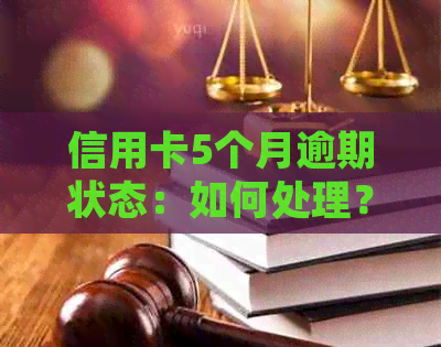 信用卡5个月逾期状态：如何处理？