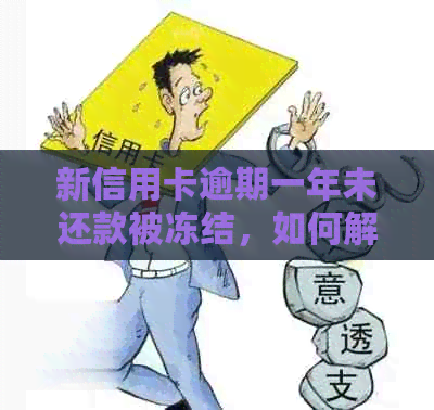 新信用卡逾期一年未还款被冻结，如何解决？