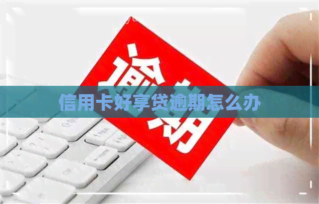 信用卡好享贷逾期怎么办
