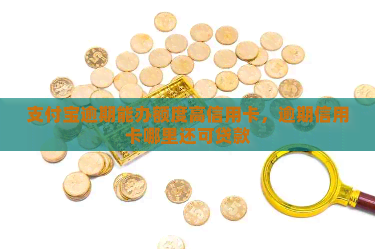 支付宝逾期能办额度高信用卡，逾期信用卡哪里还可贷款