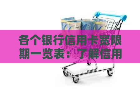 各个银行信用卡宽限期一览表：了解信用额度恢复时间，避免逾期困扰