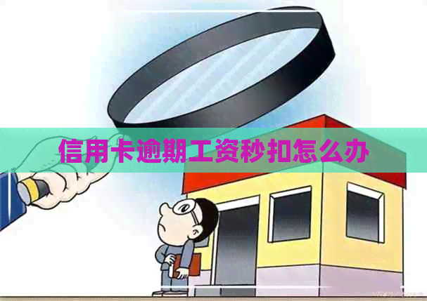 信用卡逾期工资秒扣怎么办
