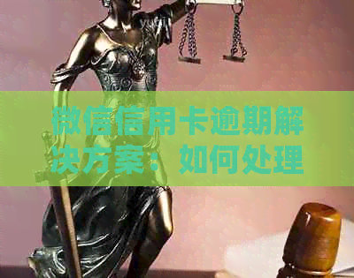 微信信用卡逾期解决方案：如何处理、办理步骤及常见疑问解答