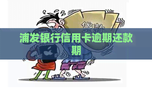 浦发银行信用卡逾期还款期