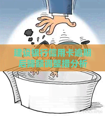 建设银行信用卡逾期后降额调整措分析