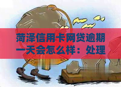 菏泽信用卡网贷逾期一天会怎么样：处理后果与应对策略