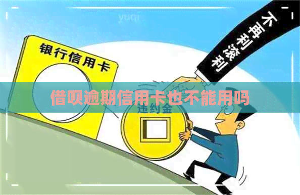 网贷逾期信用卡也不能用吗