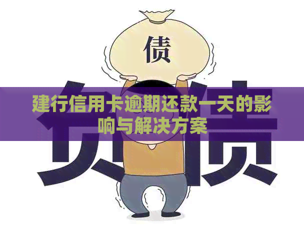 建行信用卡逾期还款一天的影响与解决方案