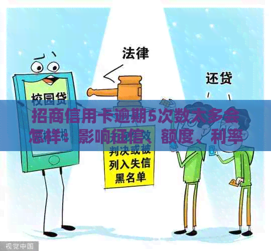 招商信用卡逾期5次数太多会怎样：影响、额度、利率等后果详解