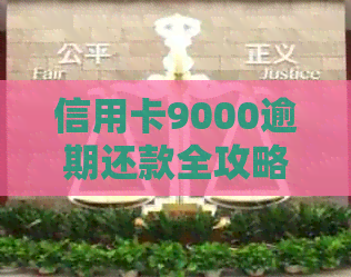 信用卡9000逾期还款全攻略：如何应对、期还款及后果分析