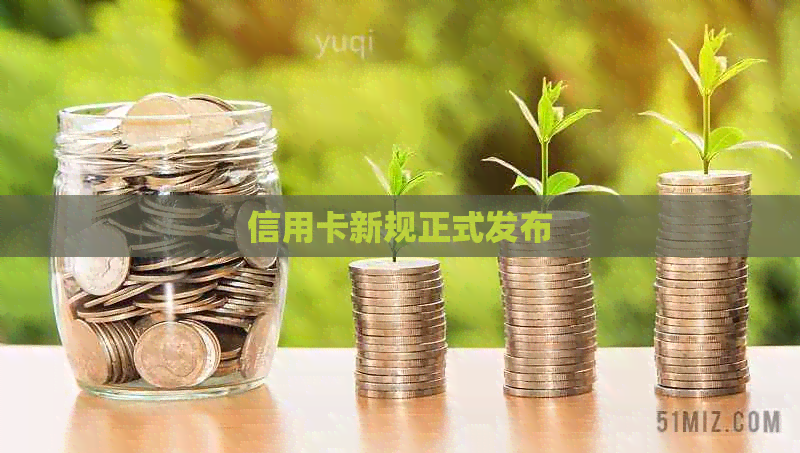 信用卡新规正式发布