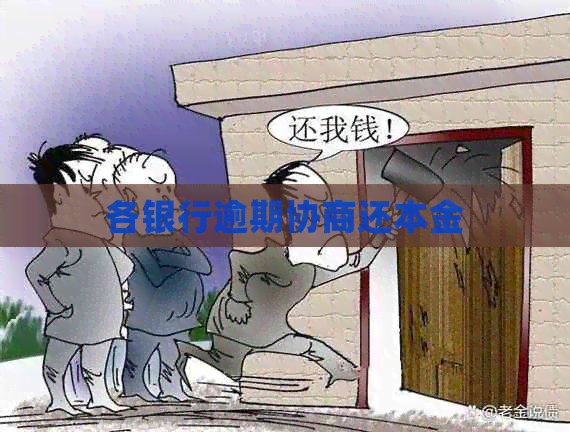 各银行逾期协商还本金