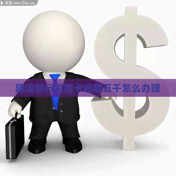 建设银行信用卡逾期五千怎么办理