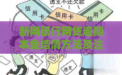 新网银行网贷逾期本金结清方法及注意事项