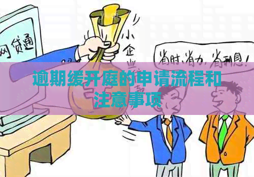 逾期缓开庭的申请流程和注意事项