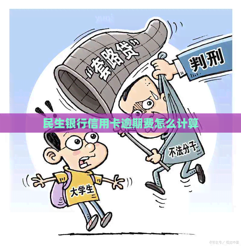 民生银行信用卡逾期费怎么计算