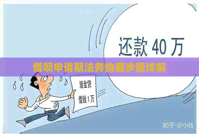 网贷申请期法务协商步骤详解