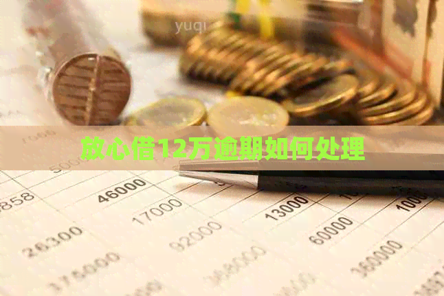 放心借12万逾期如何处理