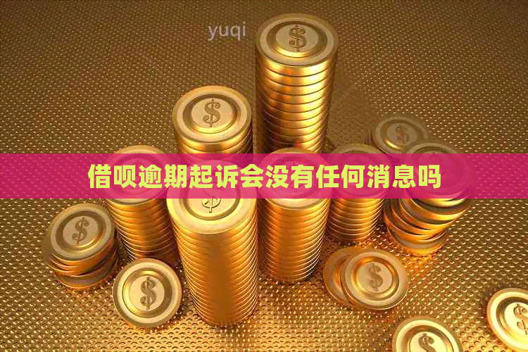 网贷逾期起诉会没有任何消息吗