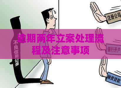 逾期两年立案处理流程及注意事项