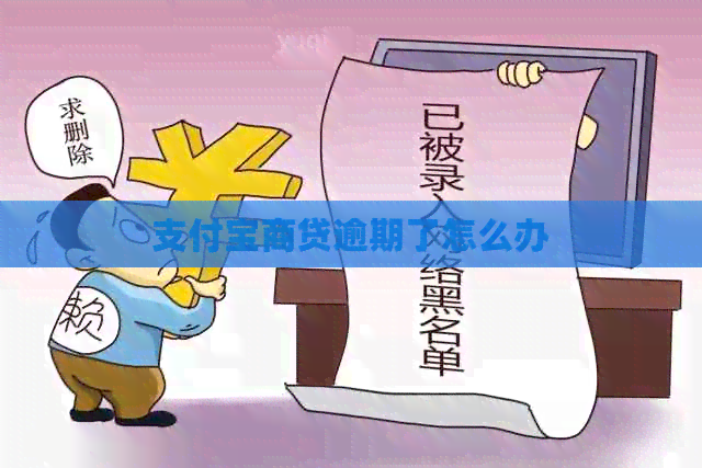 支付宝商贷逾期了怎么办