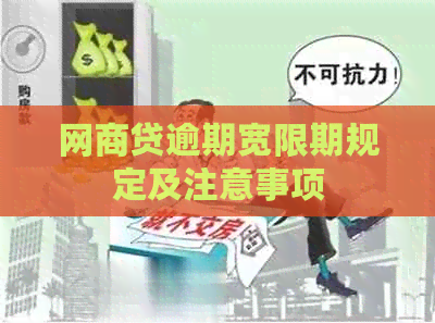 网贷逾期宽限期规定及注意事项